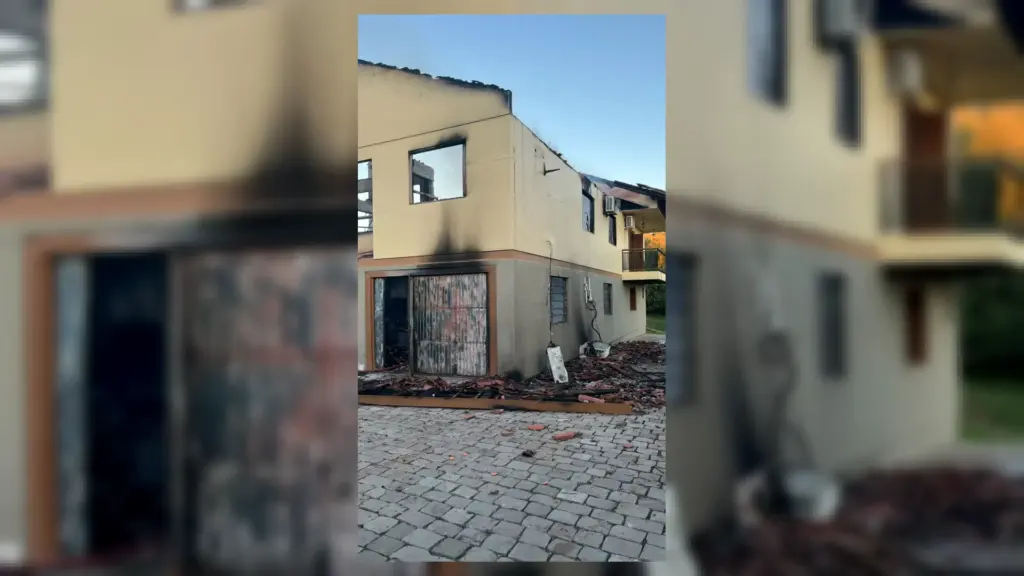 Incêndio destrói residência de 374 metros quadrados na Serra Gaúcha - Studio TV