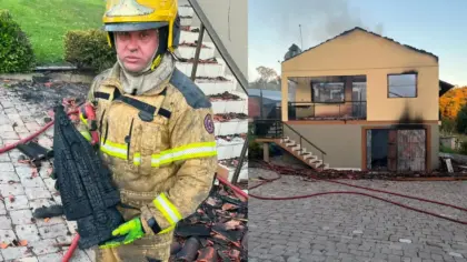 Incêndio destrói residência de 374 metros quadrados na Serra Gaúcha - Studio TV