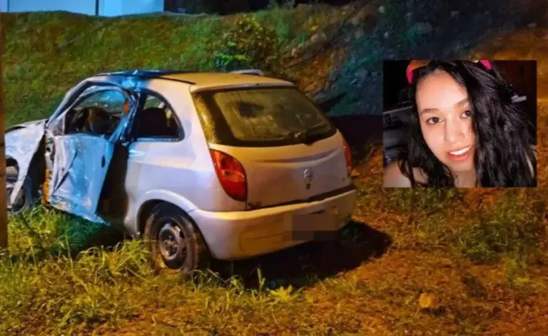 Jovem de 18 anos morre após carro colidir contra poste em São Marcos - Studio TV