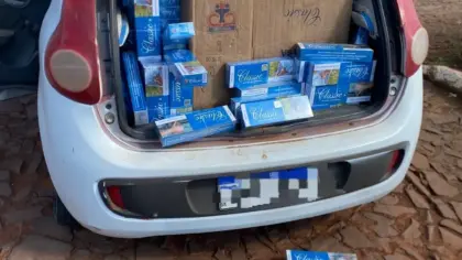 Jovem é preso com mais de 22 mil maços de cigarros contrabandeados no Noroeste do RS - Studio TV