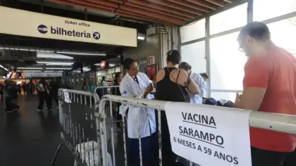 Ministério da Saúde reforça vacinação contra o sarampo após 27 casos confirmados no Brasil - Studio TV