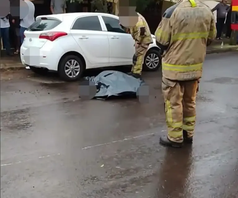 Motociclista de 45 anos morre após acidente entre moto e carro em Panambi - Studio TV