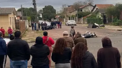 Motociclista é morto a tiros em plena via pública em Canoas - Studio TV