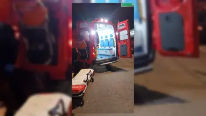 Motociclista fica ferido após colisão com carro que teria abandonado local, em Bento Gonçalves - Studio TV