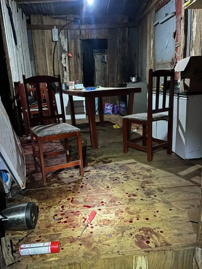 Mulher é presa após atacar homem com facão por suposta dívida em Santa Catarina - Studio TV