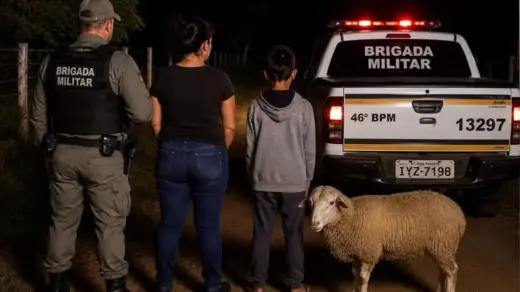 Mulher é presa e adolescente é apreendido por abigeato em Dom Pedrito - Studio TV