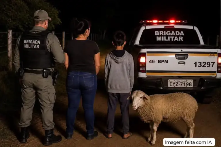 Mulher é presa e adolescente é apreendido por abigeato em Dom Pedrito - Studio TV