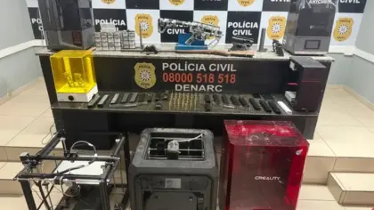 Operação mira grupo suspeito de fabricar “armas fantasmas” com impressoras 3D no RS - Studio TV