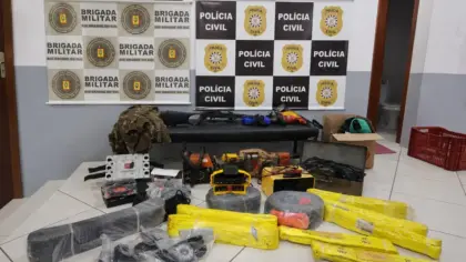Operação mira grupo suspeito de roubos e furtos em quatro cidades do RS - Studio TV