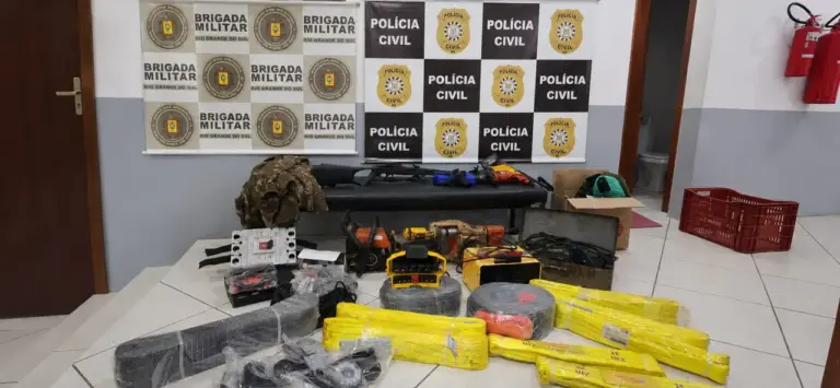 Operação mira grupo suspeito de roubos e furtos em quatro cidades do RS - Studio TV
