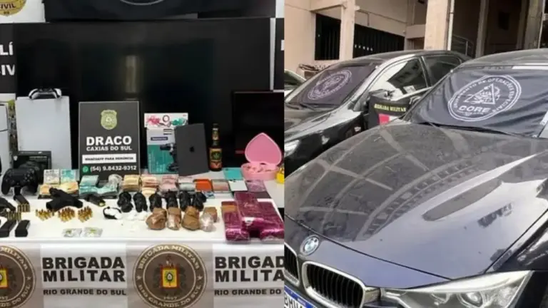 Operação Safehouse prende três suspeitos e apreende drogas, armas e R$ 80 mil em Caxias do Sul - Studio TV