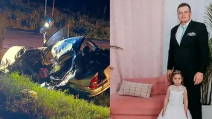 Pai e filha morrem em acidente no norte do RS; outras três pessoas ficam gravemente feridas - Studio TV