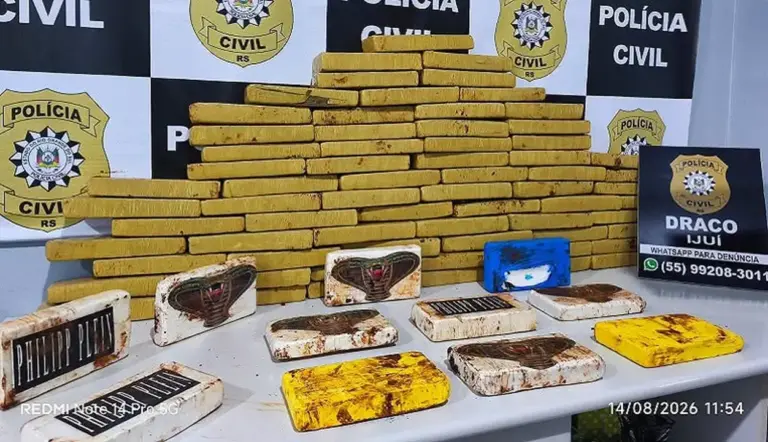 Polícia Civil encontra mais de 64 kg de drogas enterradas no interior do RS - Studio TV