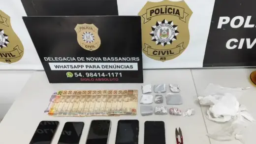 Polícia Civil prende mulher por tráfico de drogas em Nova Bassano - Studio TV