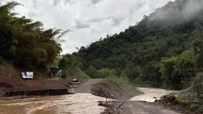 Ponte no acesso à comunidade de Barros Cassal será bloqueada por 30 dias - Studio TV