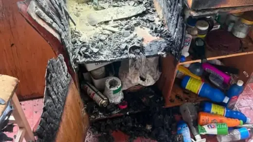 Princípio de incêndio atinge apartamento no centro de Marau - Studio TV