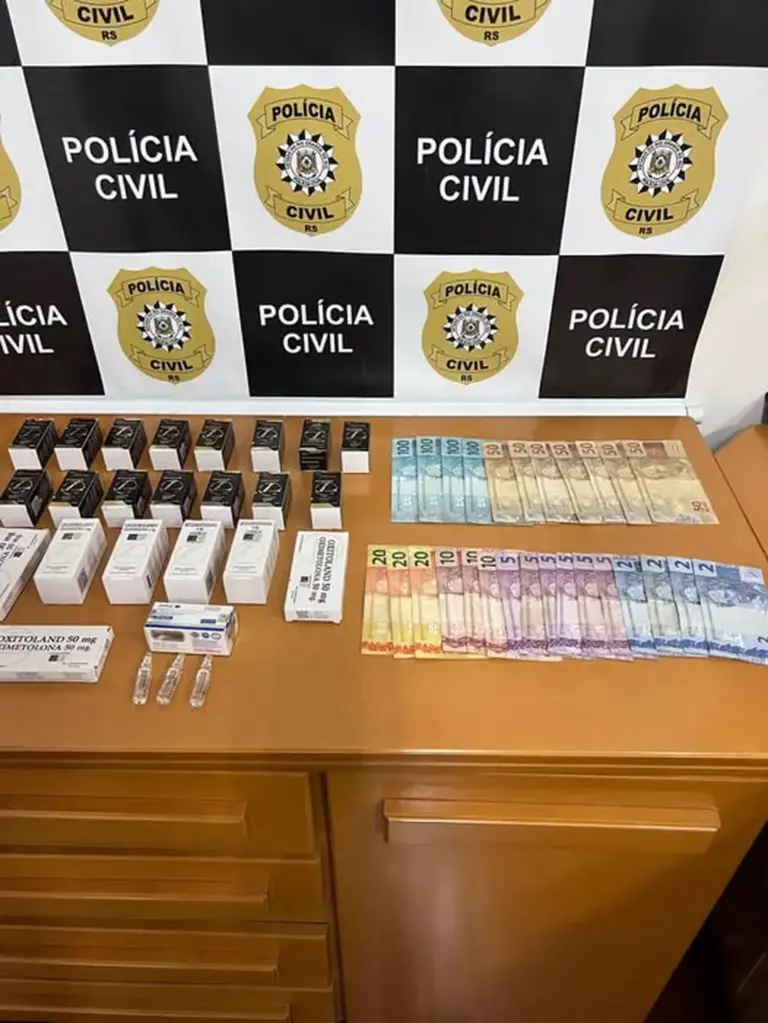 Professor de Educação Física é preso por suspeita de comércio irregular de anabolizantes em Garibaldi - Studio TV