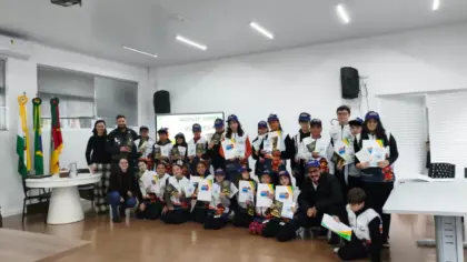 Projeto Agente Mirim inicia atividades com 25 crianças em Veranópolis - Studio TV