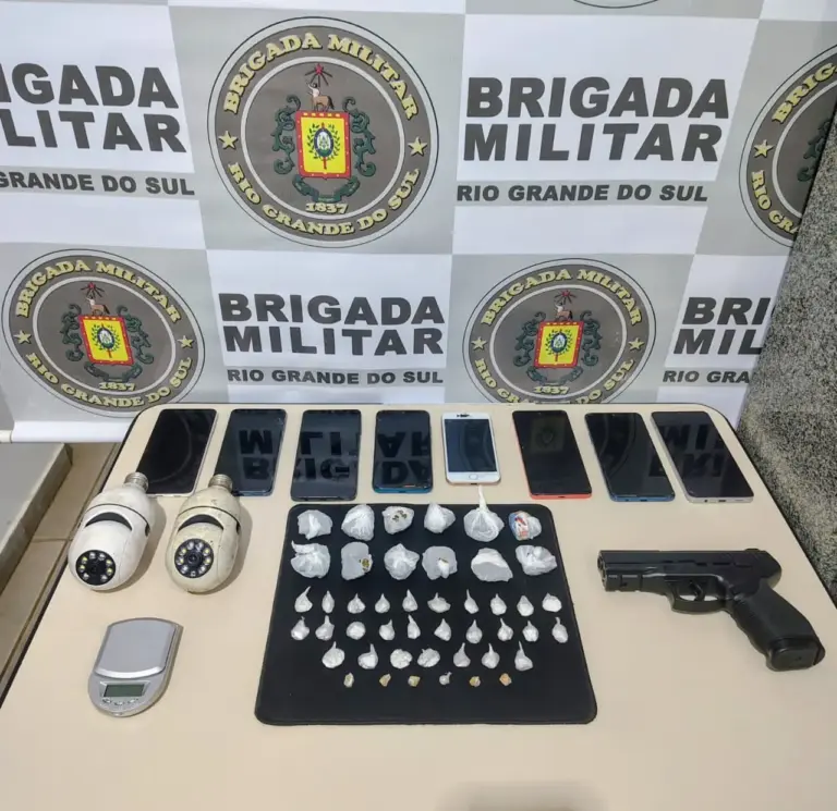 Quatro adultos são presos e dois adolescentes apreendidos por tráfico de drogas em Caseiros - Studio TV