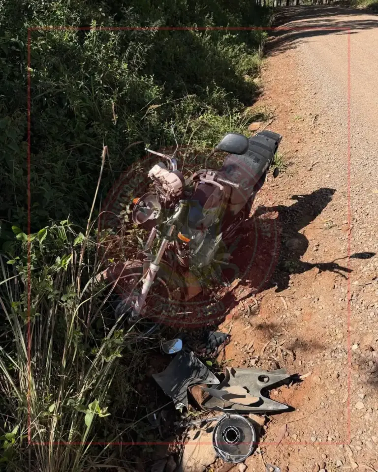 Queda de motocicleta deixa duas pessoas feridas entre Boa Vista do Sul e Coronel Pilar - Studio TV