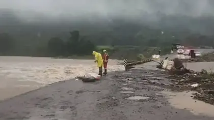 Rio Grande do Sul inicia semana sob alerta vermelho para tempestades - Studio TV
