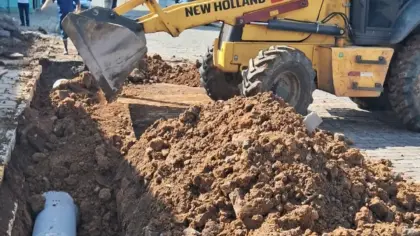 Rua Fabiano Reschke recebe nova rede de água no bairro Renovação, em Veranópolis - Studio TV