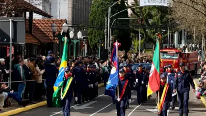 Semana da Pátria 2026 em Bento Gonçalves terá Fogo Simbólico e Desfile Cívico - Studio TV