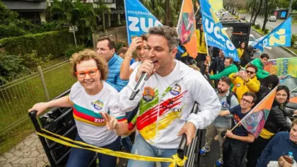 Luciano Zucco e Silvana Covatti participam de encontro político em Veranópolis nesta quinta-feira - Studio TV