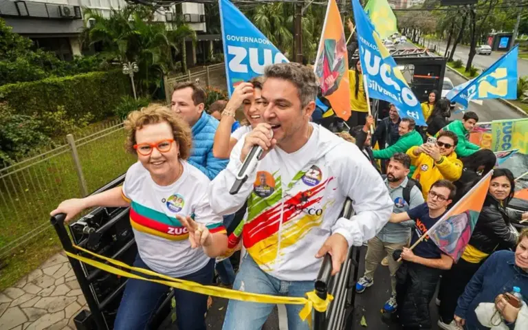 Luciano Zucco e Silvana Covatti participam de encontro político em Veranópolis nesta quinta-feira - Studio TV