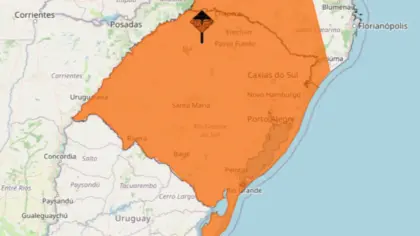 Defesa Civil alerta para tempestades severas e rajadas acima de 90 km/h no Rio Grande do Sul - Studio TV