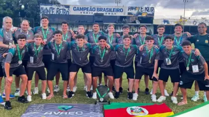 AVAEC conquista medalha inédita para o RS no futebol Sub-18 dos JEBs - Studio TV