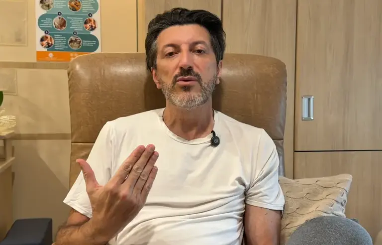 Lito Sousa envia mensagem do hospital, agradece apoio e afirma: “Vamos fazer história” - Studio TV