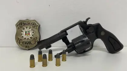 Suspeito de disparos em via pública é preso pela Polícia Civil em Guaporé - Studio TV