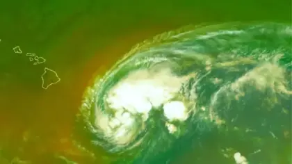 Tempestade Lala pode virar furacão e ameaça o Havaí com chuva intensa e ventos fortes - Studio TV