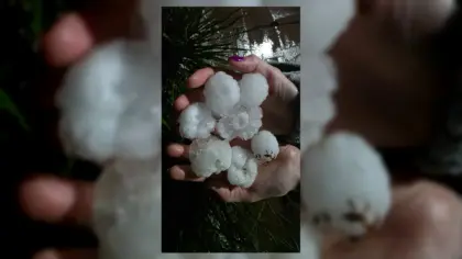 Temporal com granizo causa estragos e atinge cerca de mil residências em Três Palmeiras - Studio TV