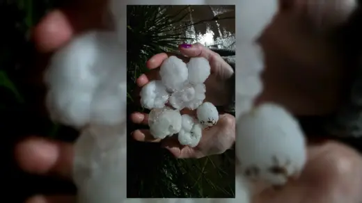 Temporal com granizo causa estragos e atinge cerca de mil residências em Três Palmeiras - Studio TV