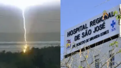 Turista de 39 anos morre após ser atingida por raio em praia de Santa Catarina - Studio TV