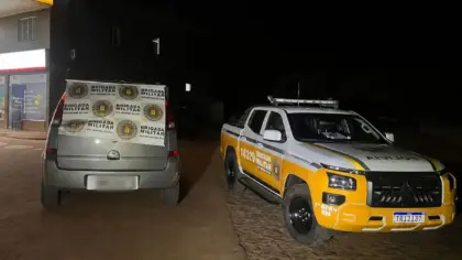 Veículo roubado em Santo Augusto é recuperado na ERS-317, em Coronel Bicaco - Studio TV