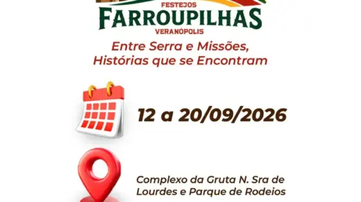 Veranópolis confirma Festejos Farroupilhas 2026 com nove dias de programação - Studio TV