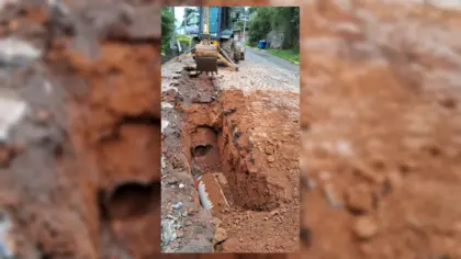 Veranópolis realiza melhorias na rede pluvial e de esgoto na Estrada para Santa Rita - Studio TV