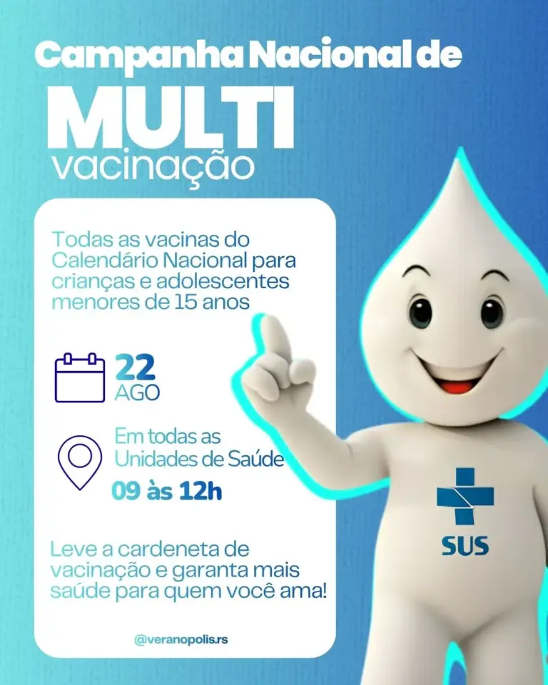 Veranópolis terá Dia D de Multivacinação para crianças e adolescentes - Studio TV
