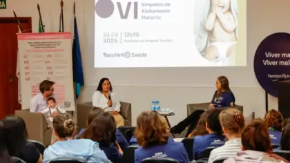 VI Simpósio de Aleitamento Materno reúne cerca de 50 participantes no Hospital Tacchini, em Bento Gonçalves - Studio TV