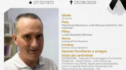 Vítima de acidente na BR-470 em Vila Flores é velada em Nova Prata; sepultamento será nesta segunda-feira - Studio TV