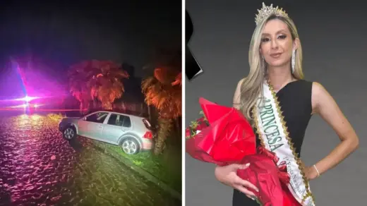 1ª Princesa de de cidade de SC morre após atropelamento na saída de festa - Studio TV