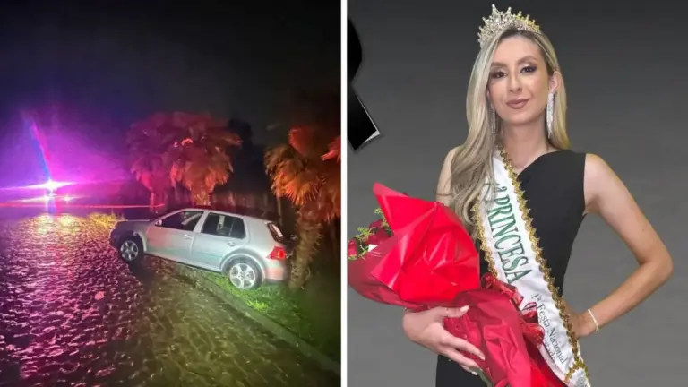 1ª Princesa de de cidade de SC morre após atropelamento na saída de festa - Studio TV