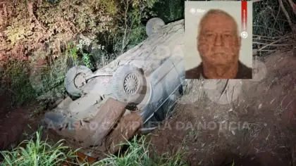 Acidente com morte na Região das Missões: capotamento deixa homem de 66 anos sem vida - Studio TV