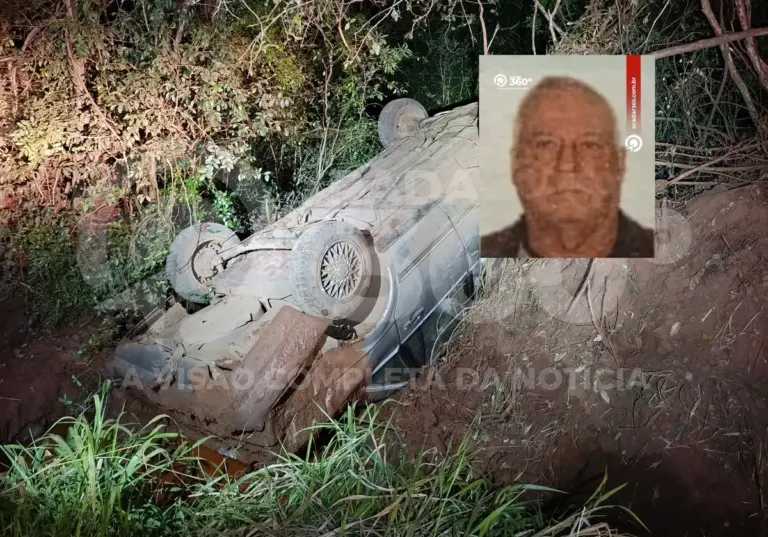 Acidente com morte na Região das Missões: capotamento deixa homem de 66 anos sem vida - Studio TV