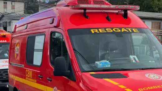 Acidente entre motocicleta e caminhonete deixa motociclista ferido em Bento Gonçalves - Studio TV
