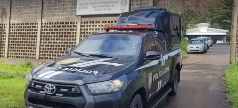 Adolescente apreendido na Operação Varredura é transferido para Caxias do Sul - Studio TV