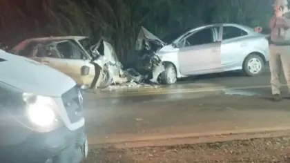 Adolescente de 17 anos morre após colisão frontal na ERS-342, em Três de Maio - Studio TV